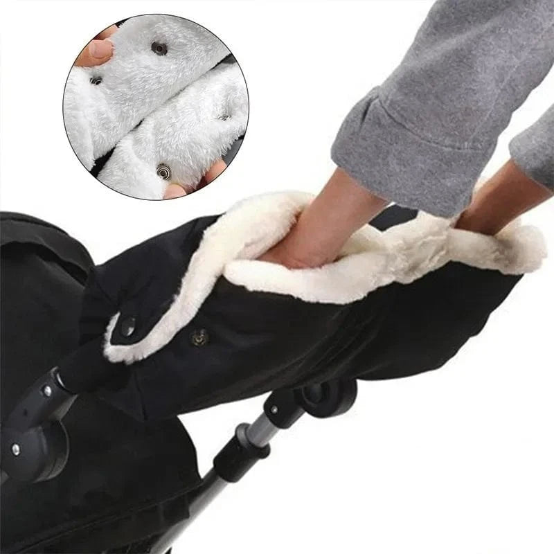 Pavoco Baby-Ausrüstung Zubehör Wärmende Kinderwagenhandschuhe für Unisex wasserdicht winddicht Winter