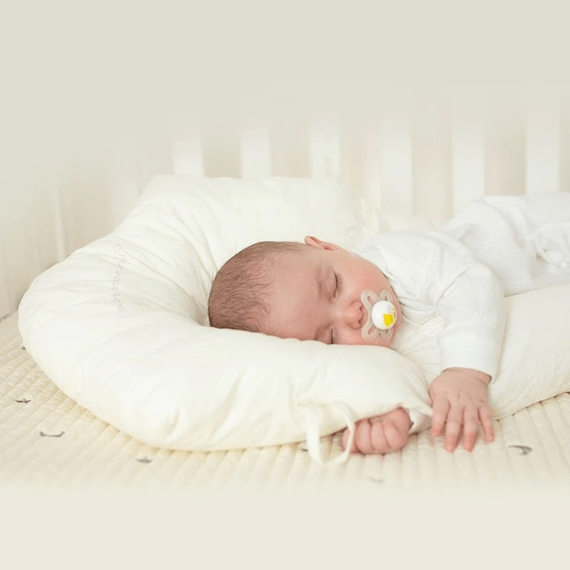 Pavoco Babybettwäsche Default Hypoallergenes Baby-Schlafkissen für Neugeborene ergonomisch weich