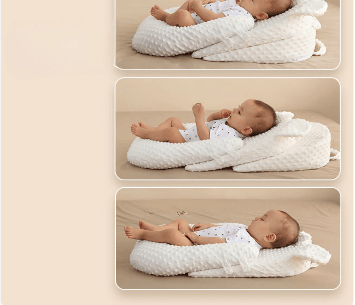 Pavoco Babybettwäsche Verstellbares Babykissen für Neugeborene komfortabel anpassbar mit Höhenverstellung