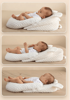 Pavoco Babybettwäsche Verstellbares Babykissen für Neugeborene komfortabel anpassbar mit Höhenverstellung