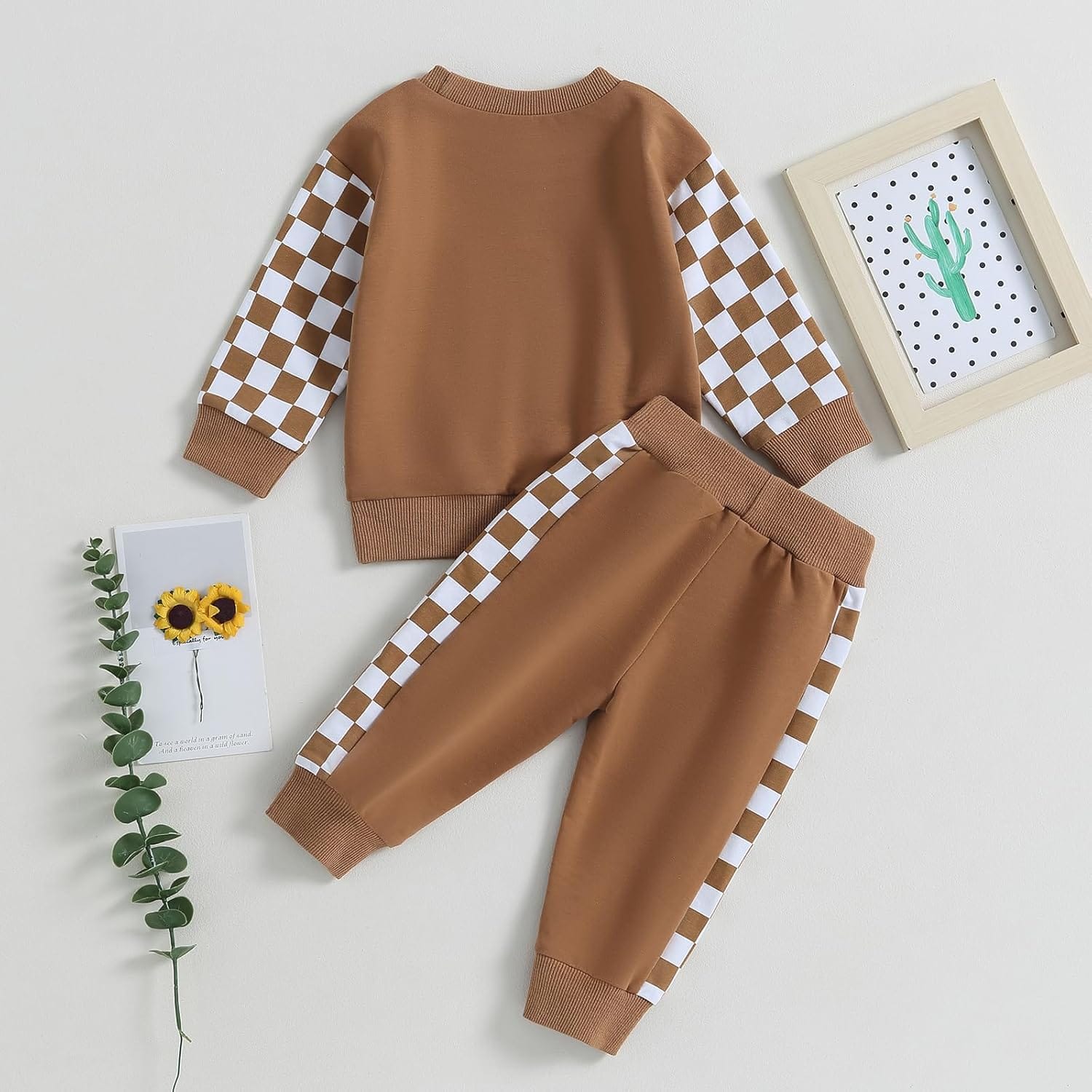 Pavoco Babykleidung J / 0-6 Monate Weiches Baby Jogger Set für Jungen Mädchen atmungsaktiv Herbst hochwertig Baumwolle