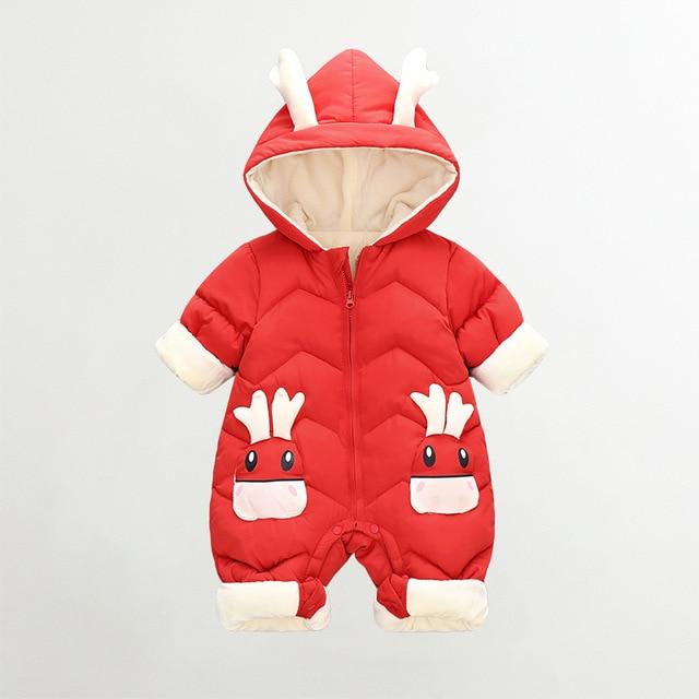 Pavoco Babykleidung Rot / 0-6 Kuscheliger Schneeanzug für Baby warm atmungsaktiv winterfest mit Reißverschluss