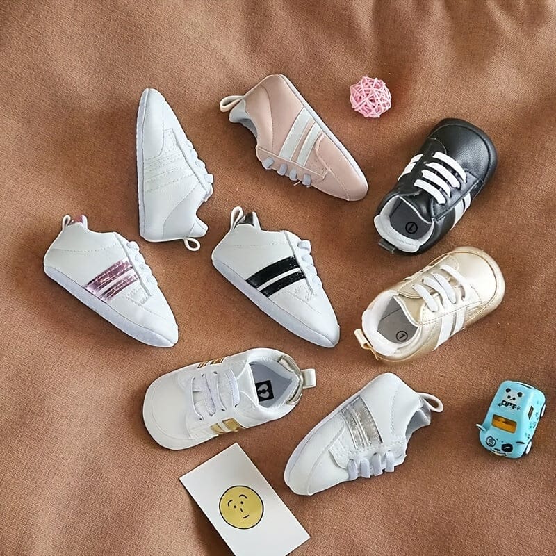 Pavoco Babyschuhe Bequeme Babyschuhe Slip-On leicht flexibel rutschfest für erste Schritte