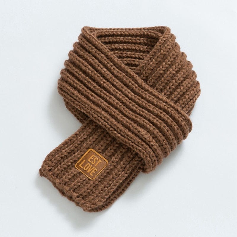 Pavoco Babyzubehör Braun Weicher Babyschal für Kinder warm bequem Winter in verschiedenen Farben