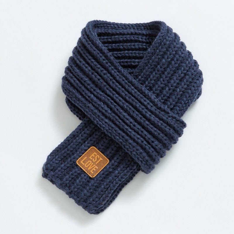 Pavoco Babyzubehör Marineblau Weicher Babyschal für Kinder warm bequem Winter in verschiedenen Farben