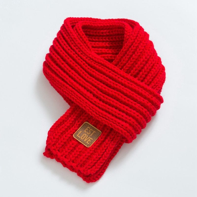 Pavoco Babyzubehör Rot Weicher Babyschal für Kinder warm bequem Winter in verschiedenen Farben