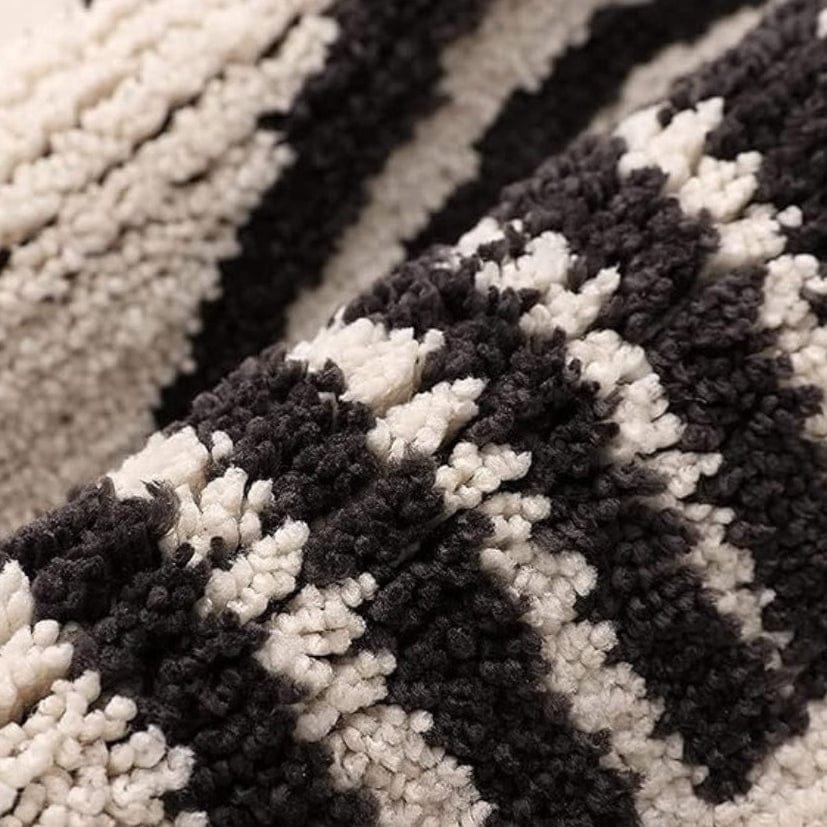 Pavoco Badematten Ultraweiche Badematte für Unisex rutschfest schnell trocknend Mikrofaser Badezimmerteppich