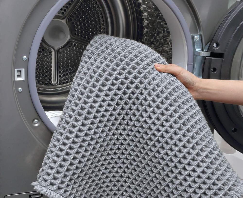 Pavoco Badematten Weiche Waffel-Badematte für Badezimmer extrem saugfähig maschinenwaschbar 100% Polyester