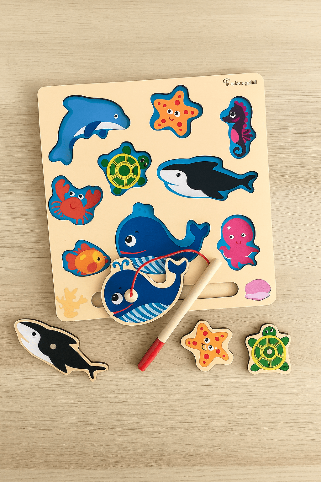 Pavoco Bildungsspielzeug Default Kira | kreatives Angelspiel für Kinder magnetisch