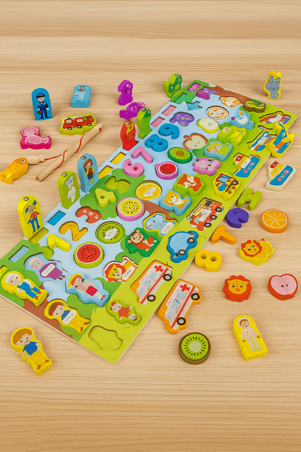 Pavoco Bildungsspielzeug Default Kira | kreatives Angelspiel für Kinder magnetisch