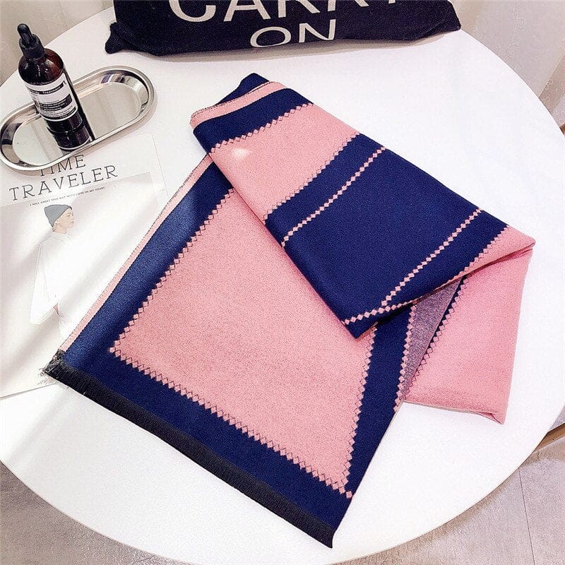 Pavoco Damen-Schals 2 / 180x70cm Weicher Kaschmirschal für Damen elegant vielseitig warm aus Kaschmir