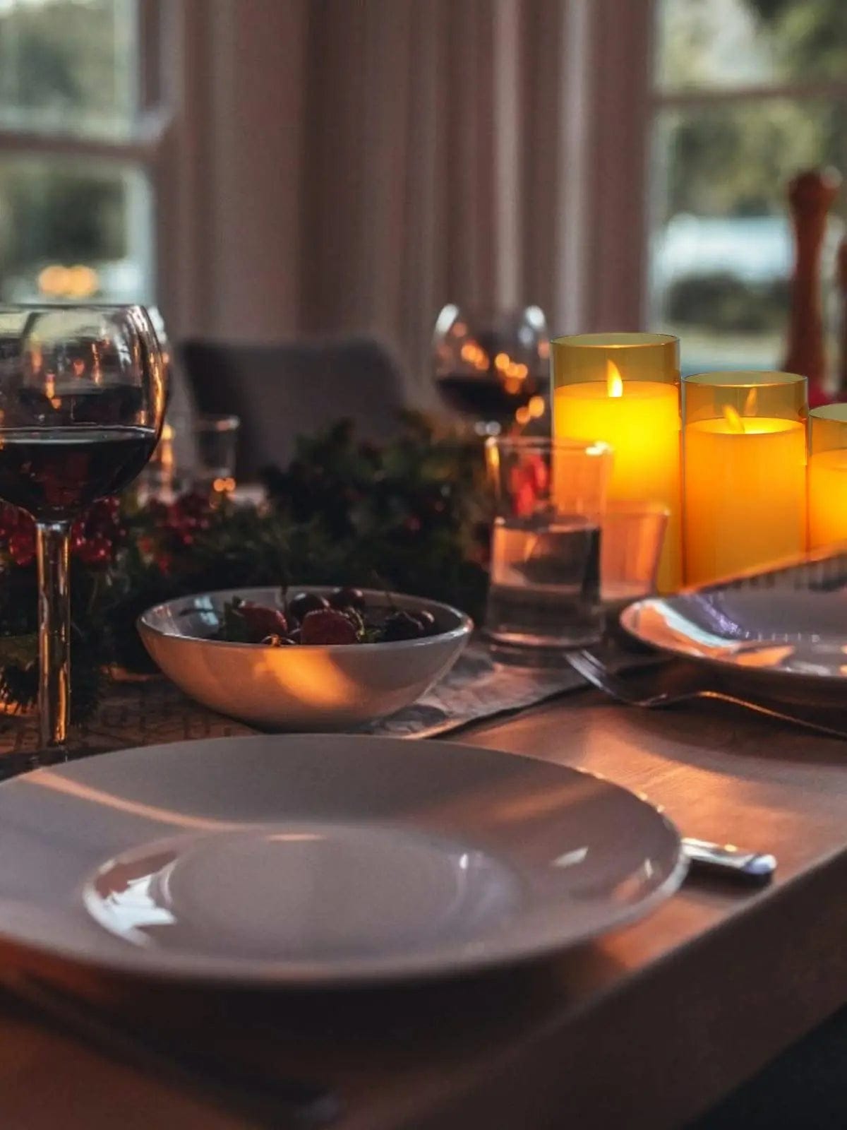 Pavoco Elektrische Kerzen Default Stilvolle LED-Kerzen für Unisex warmweiß flammenlos sicher