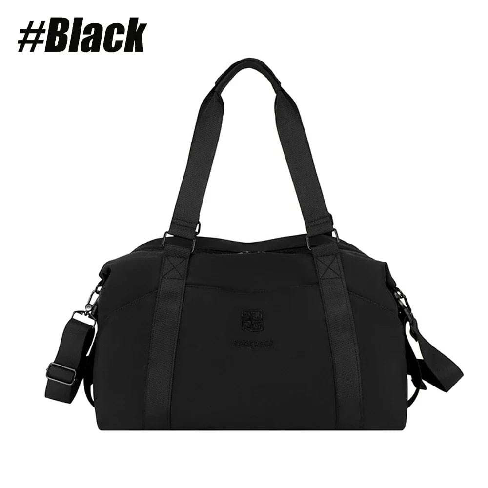 Pavoco Gepäck & Reiseausrüstung Schwarz Leichte Reisetasche für Unisex groß wasserabweisend vielseitig Sport Alltag