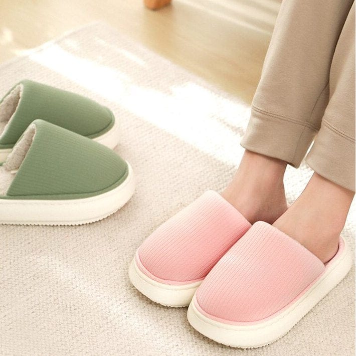 Pavoco Hausschuhe Bequeme Hausschuhe für Unisex warm rutschfest therapeutisch ideal für Zuhause