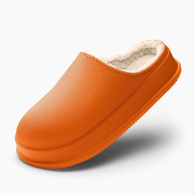 Pavoco Hausschuhe Orange / 36-37 Bequeme Hausschuhe für Unisex warm gefüttert ergonomisch Zuhause
