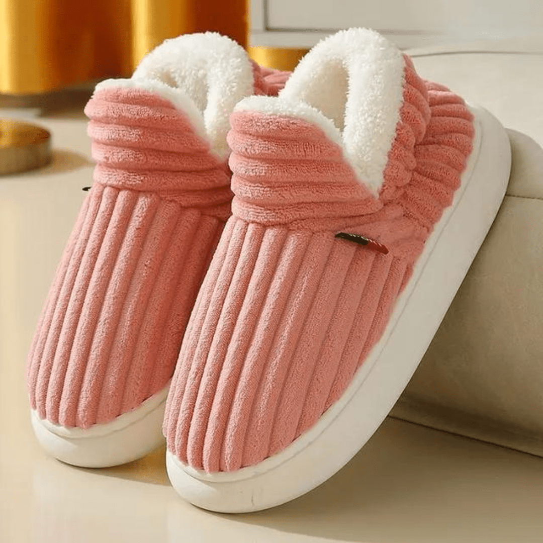 Pavoco Hausschuhe Rosa / 36 Weiche Hausschuhe für Unisex warm gefüttert bequem Plüsch für Zuhause