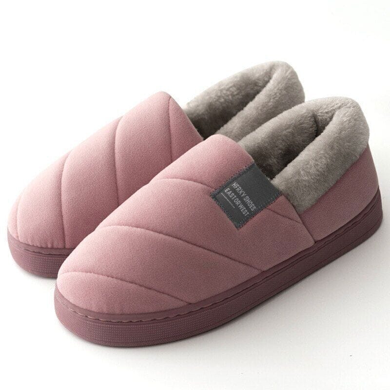 Pavoco Hausschuhe ROT / 36 - 37 Kuschelige Hausschuhe für Damen warm rutschfest Winter bequem