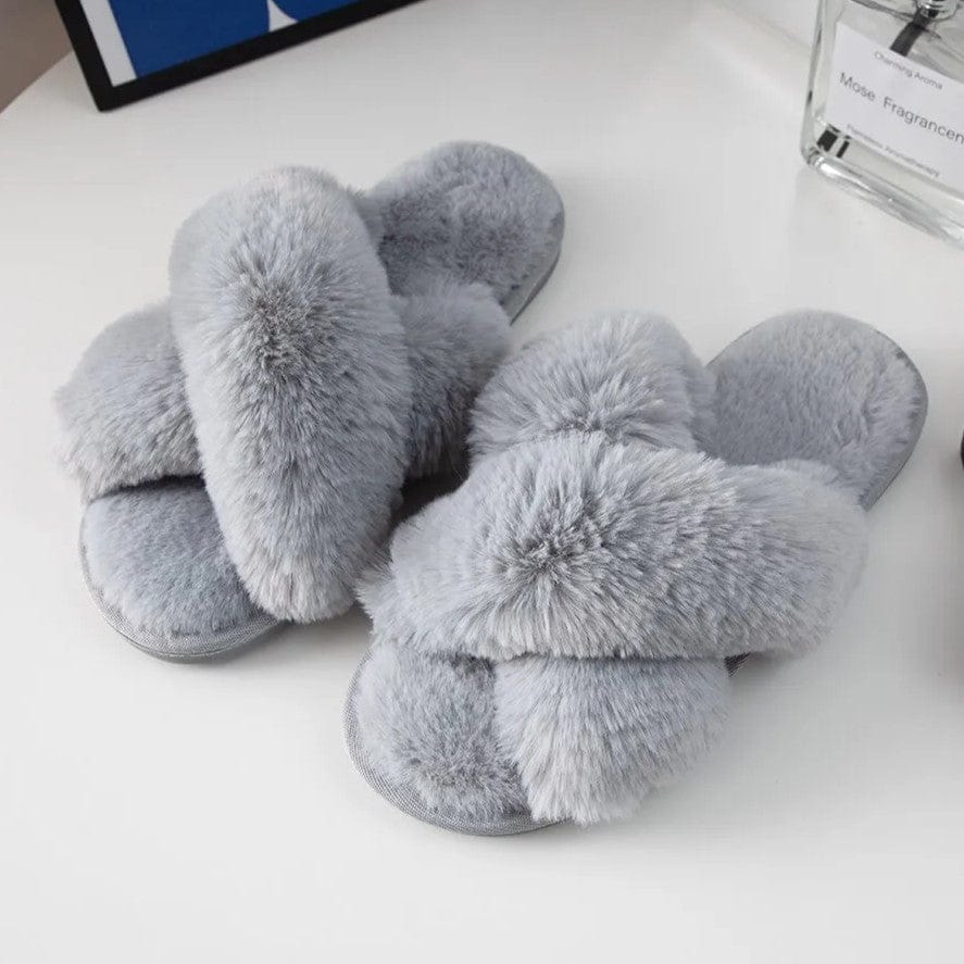 Pavoco Hausschuhe Stilvolle Hausschuhe für Damen warm weich rutschfest Winter Komfort