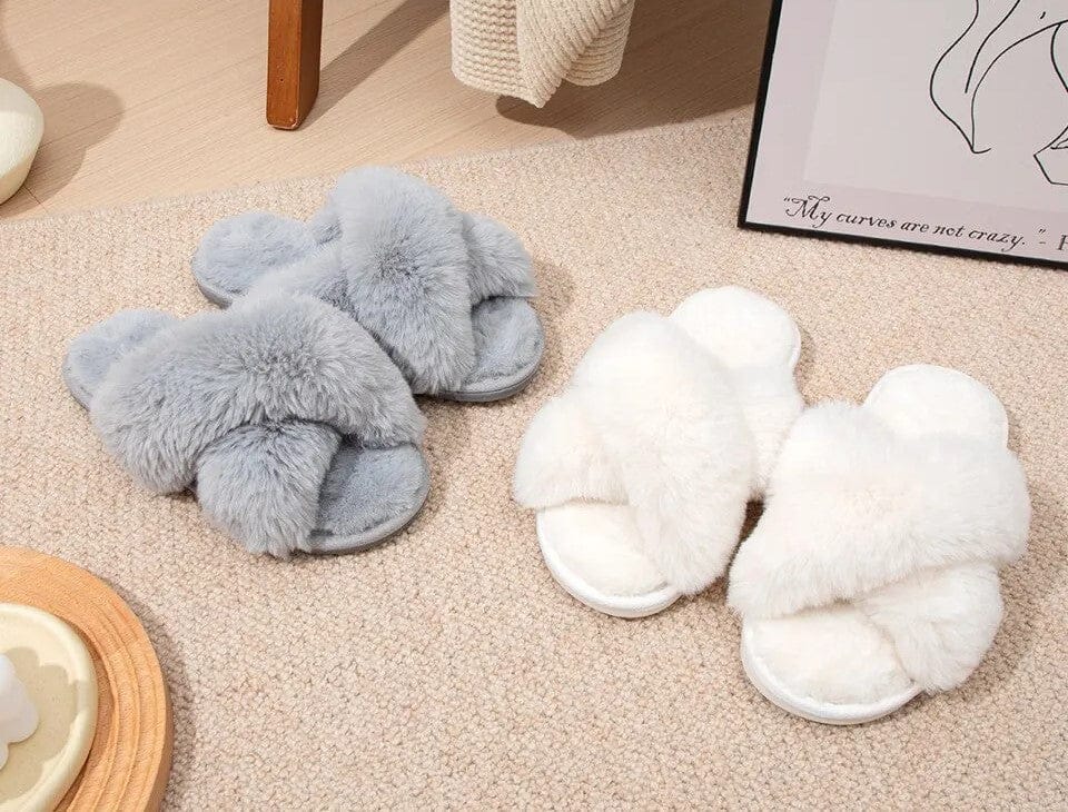 Pavoco Hausschuhe Stilvolle Hausschuhe für Damen warm weich rutschfest Winter Komfort