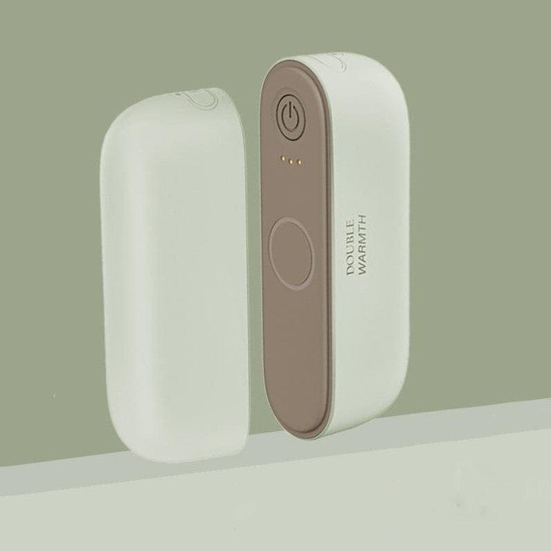 Pavoco Heiz- und Kühlgeräte Grün Kompakter Elektrischer Handwärmer für Unisex tragbar schnell aufheizend Outdoor