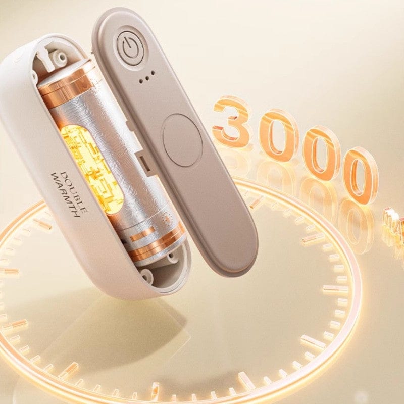 Pavoco Heiz- und Kühlgeräte Kompakter Elektrischer Handwärmer für Unisex tragbar schnell aufheizend Outdoor