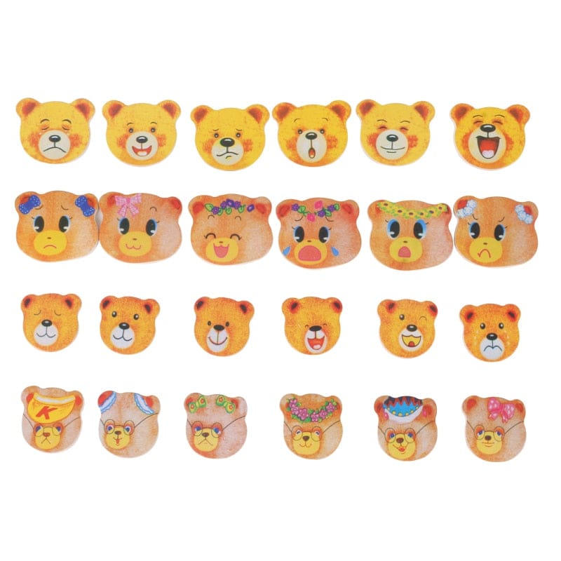 Pavoco Holzpuzzles Default Kreatives Holzpuzzle für Kinder ab 2 Jahren Buchenholz farbenfroh fördert Kreativität