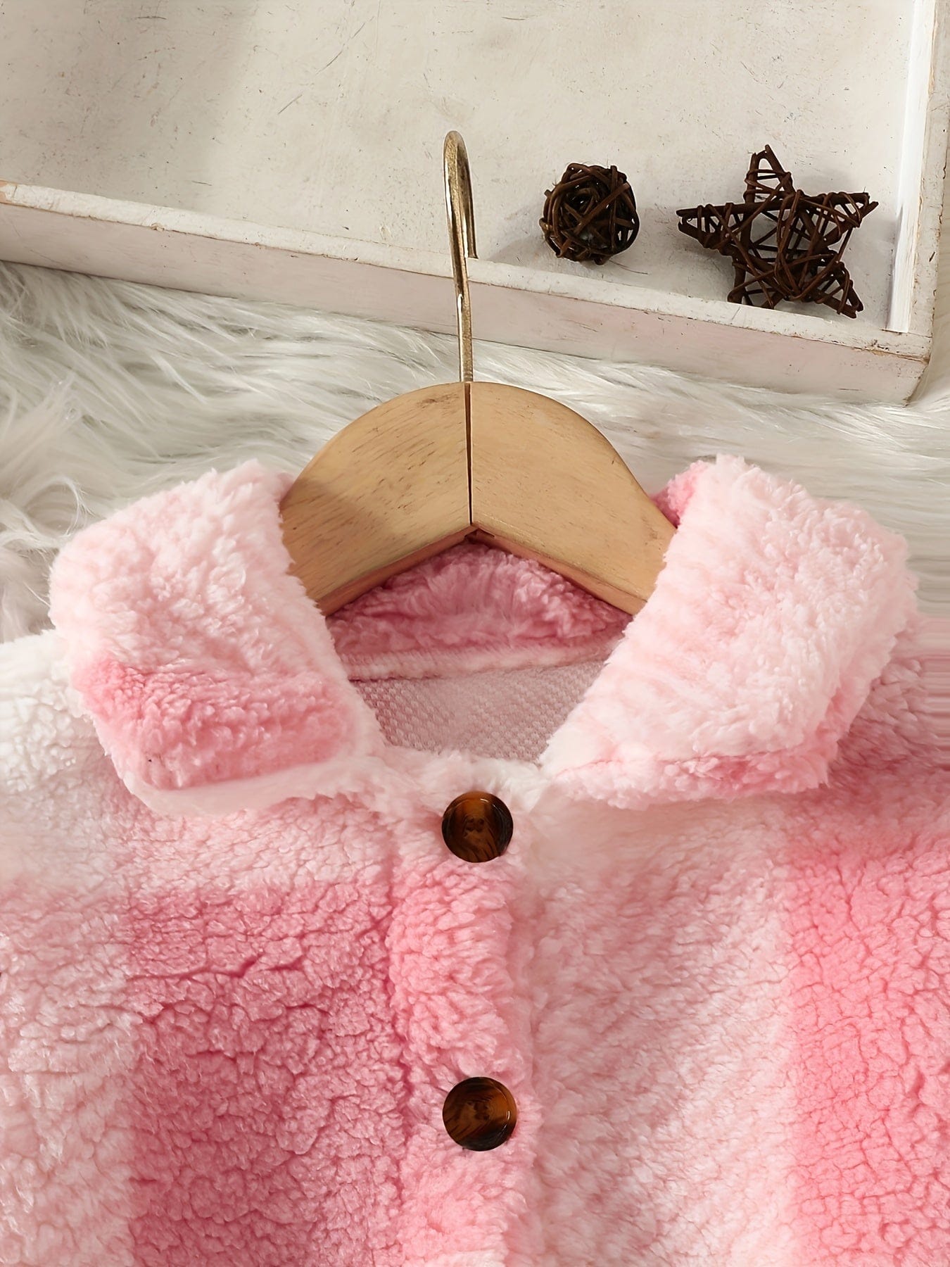 Pavoco Jacken & Mäntel Weiche Fleecejacke für Kinder kariert leicht warm gemütlich Winter