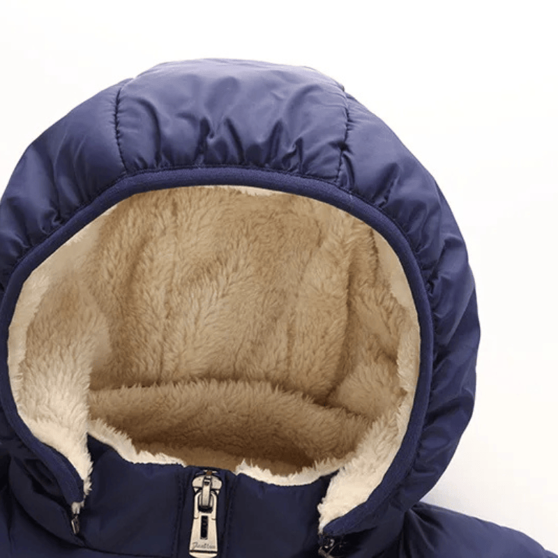Pavoco Jacken Warme Winterjacke für Kinder gefüttert mit Fleece Kapuze winddicht Freizeit