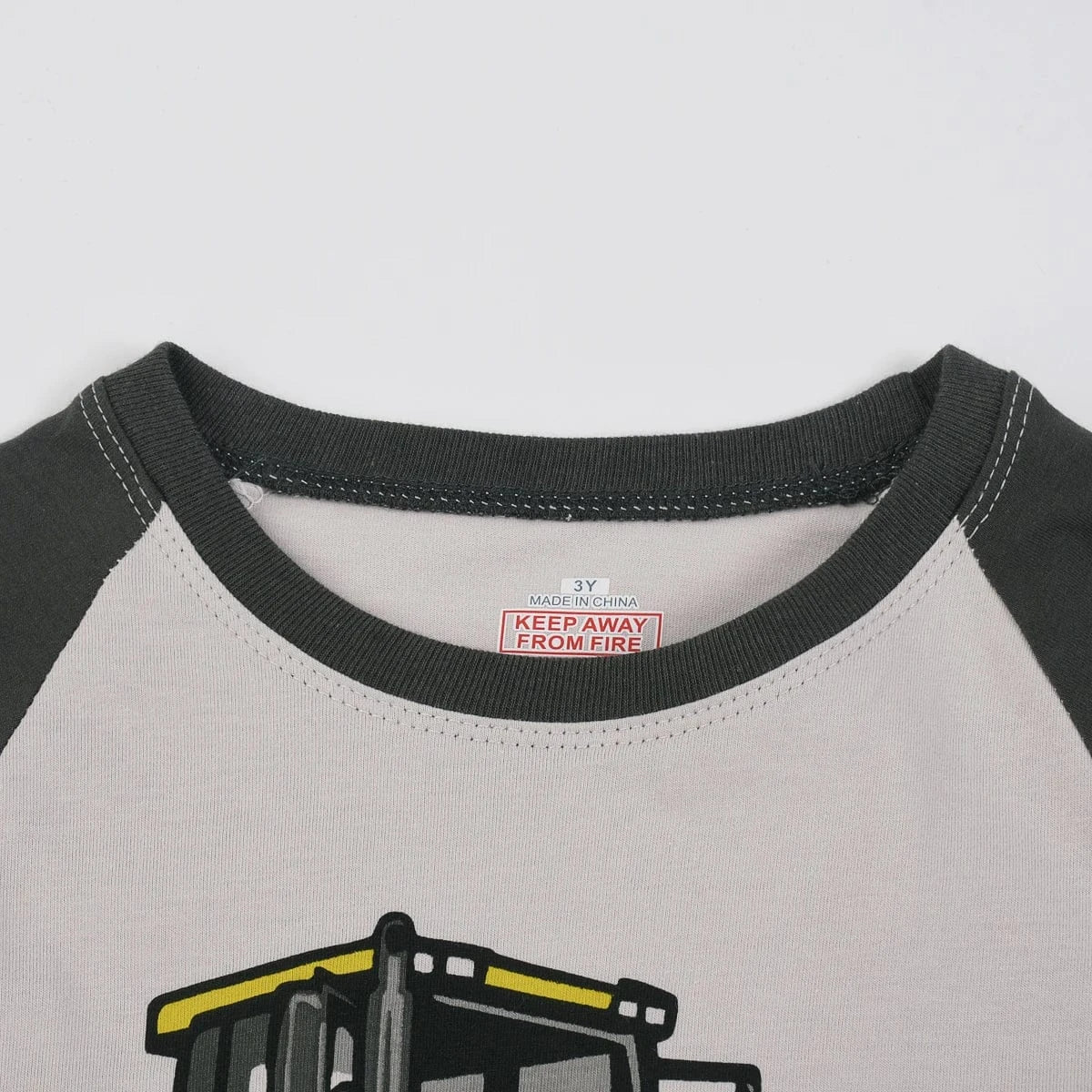 Pavoco Jungen-Schlafanzüge Lässiges Jungen-Pyjama-Set für Kinder 2–9 Jahre aus Baumwolle mit LKW-Muster