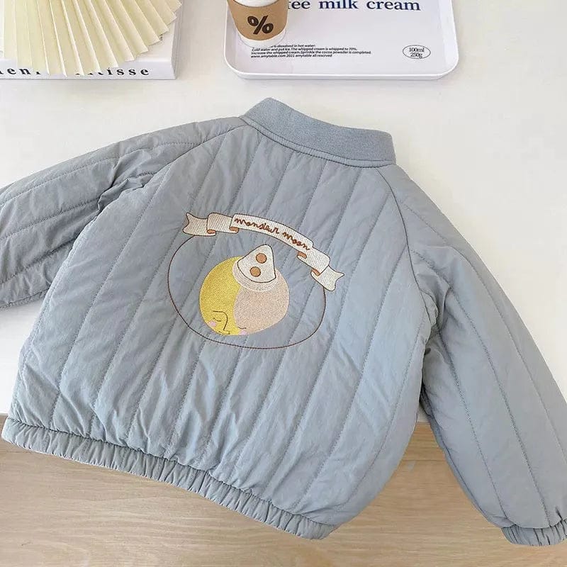 Pavoco Jungenoberbekleidung Coole Bomberjacke für Kinder mit Fleecefutter und verspieltem Print Herbst