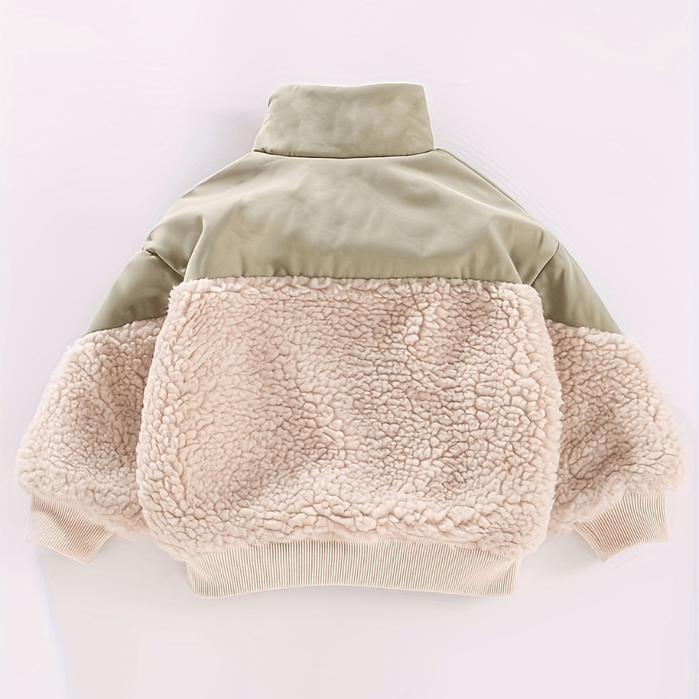 Pavoco Kinderpullover & -jacken Dicke Strickjacke für Kinder hochgeschlossen warm winterlich bequem