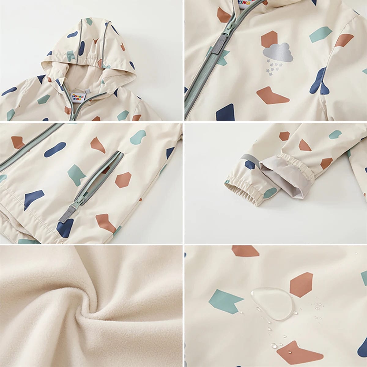 Pavoco Kinderregenbekleidung Funktionale Regenjacke und Hose für Kinder wasserdicht bunt bewegungsfreundlich