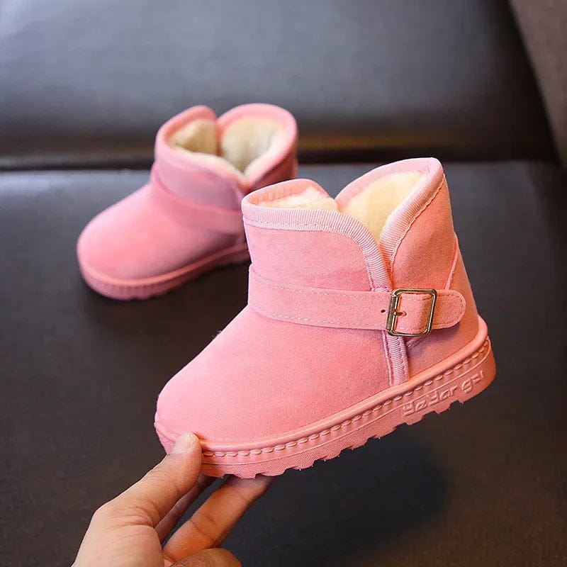 Pavoco Kinderstiefel Rosa / 23 Warme Winterstiefel für Kinder gefüttert rutschfest strapazierfähig Outdoor