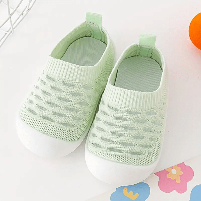 Pavoco Kleinkinderschuhe Grün / 18-19 Atmungsaktive Barefoot Schuhe für Kinder flexibel leicht Herbst