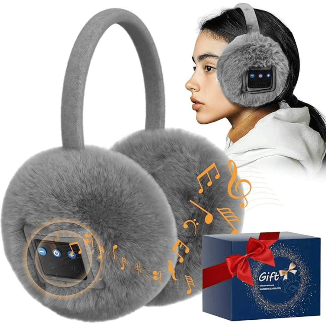 Pavoco Kopfhörer & Ohrhörer Weiche Bluetooth Ohrwärmer für Unisex komfortabel mit HD-Sound Winter
