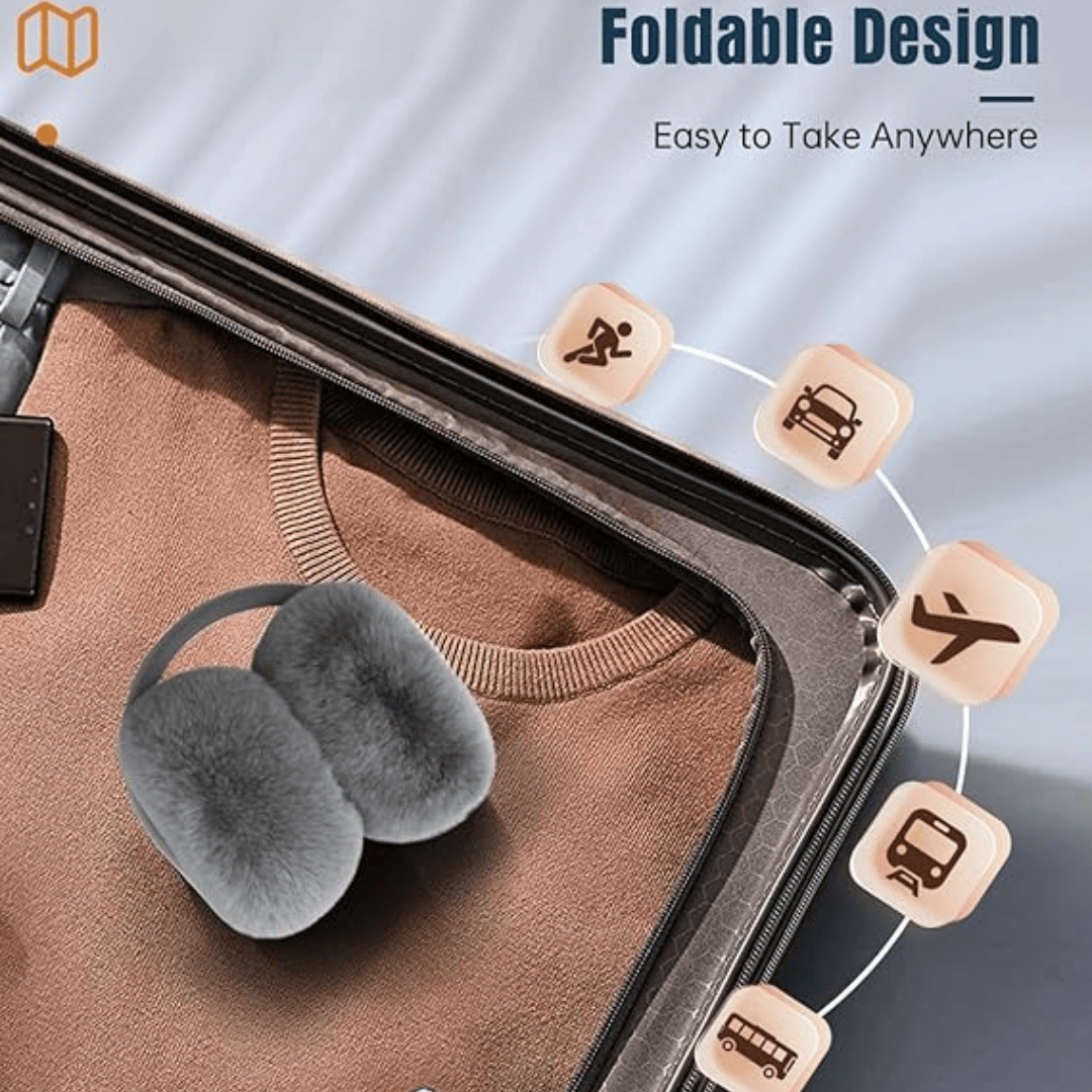 Pavoco Kopfhörer & Ohrhörer Weiche Bluetooth Ohrwärmer für Unisex komfortabel mit HD-Sound Winter