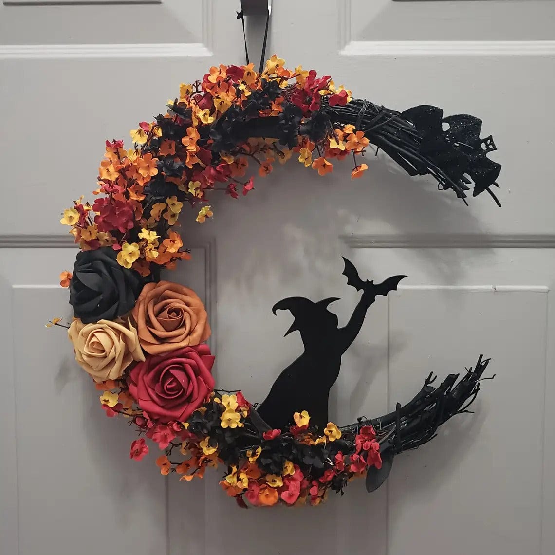 Pavoco Kränze Default Rustikaler Türkranz für Halloween Dekoration