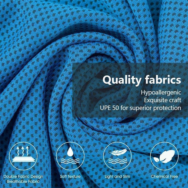 Pavoco Kühltücher Atmungsaktives Kühltuch für Unisex Sportler schnell trocknend leicht Polyester