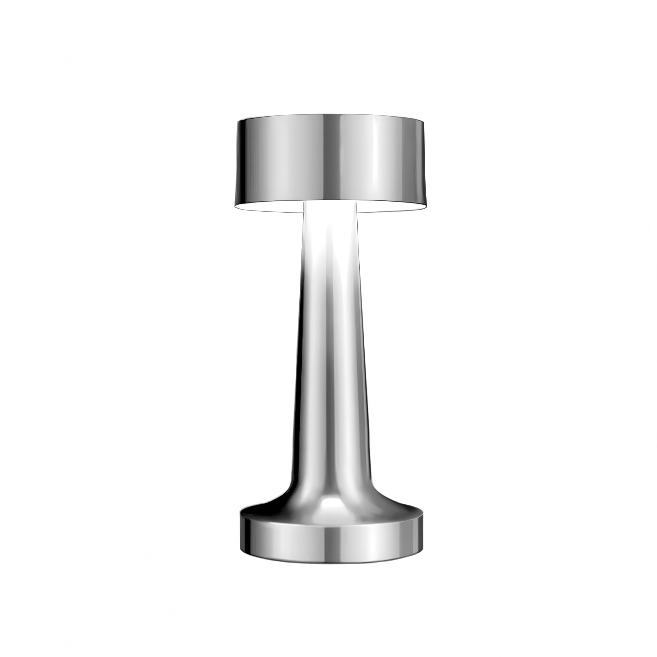 Pavoco Lampen Silber Dublin | dimmbare Tischlampe für Home modern