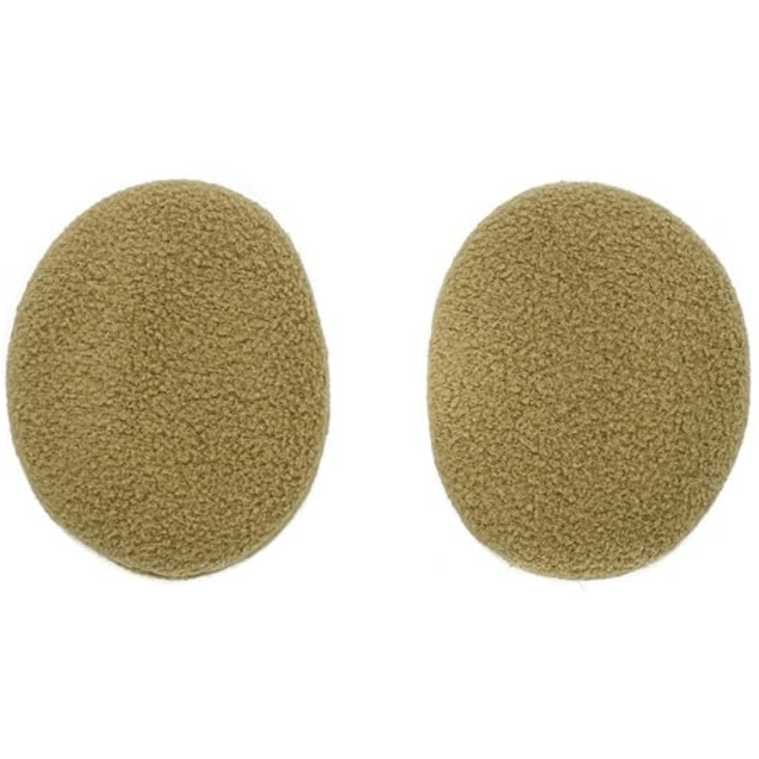 Pavoco Ohrenwärmer Beige Bequeme Fleece-Ohrenwärmer für Unisex leicht tragbar Winter atmungsaktiv kompakt