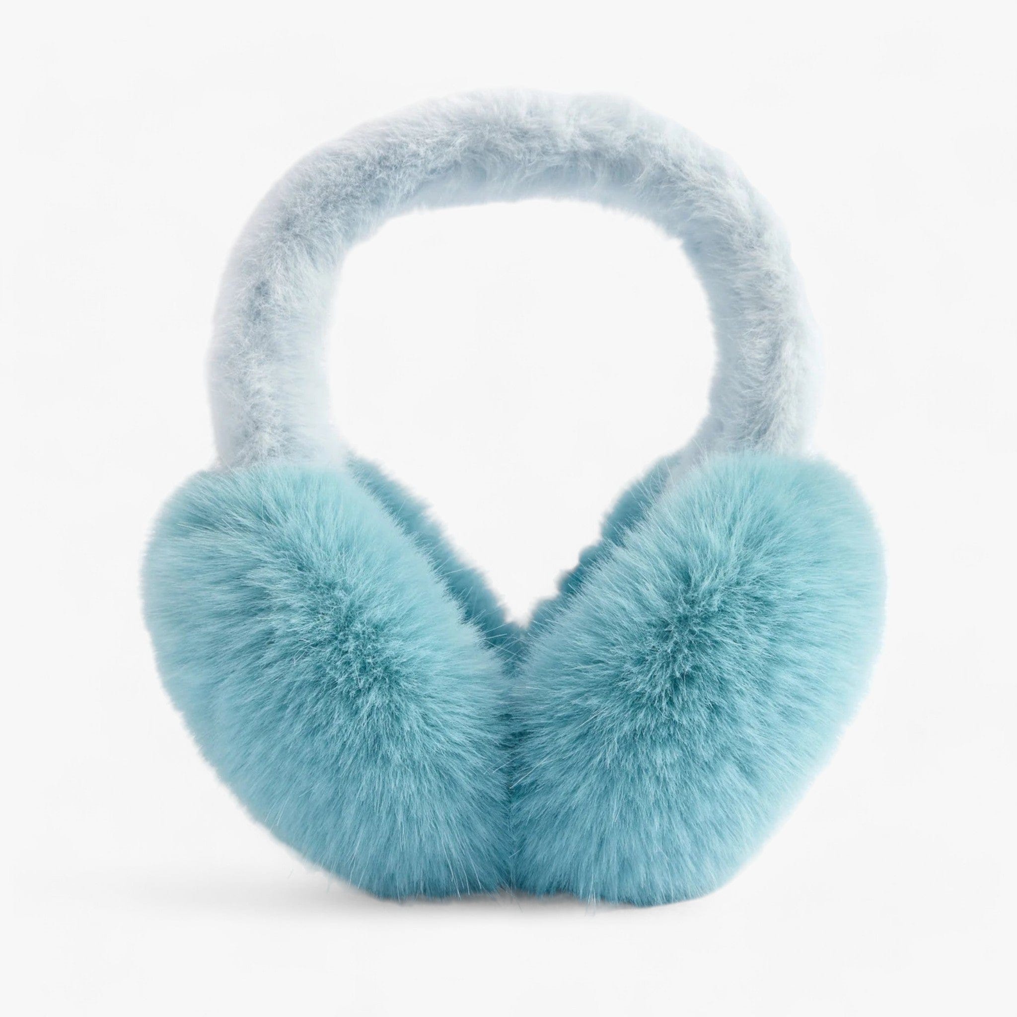 Pavoco Ohrenwärmer Muster A Weiche Ohrwärmer für Damen Unisex aus Kunstfell zusammenklappbar winterlich