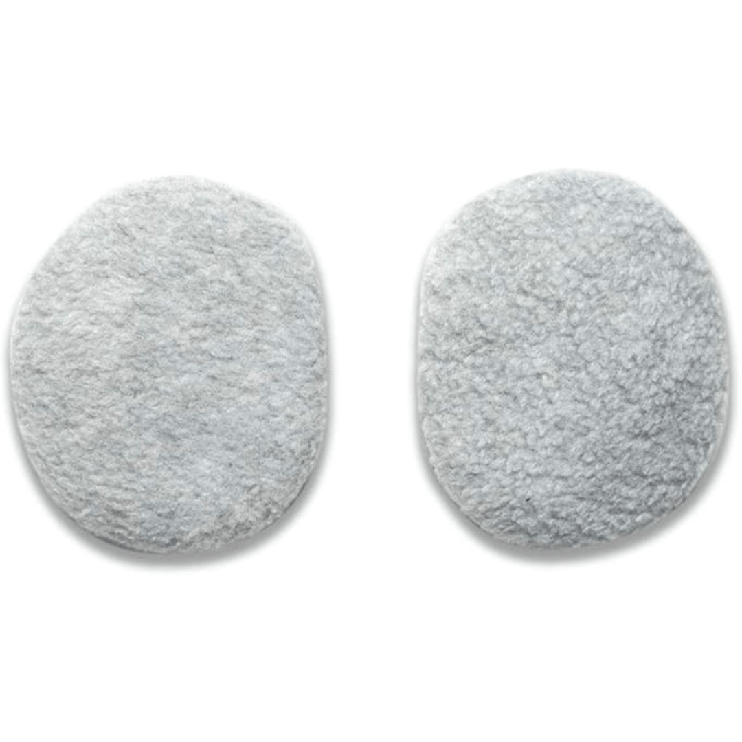 Pavoco Ohrenwärmer Weiß Bequeme Fleece-Ohrenwärmer für Unisex leicht tragbar Winter atmungsaktiv kompakt