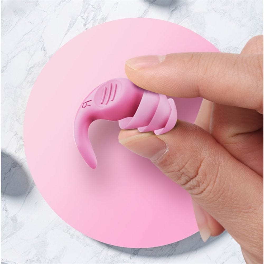 Pavoco Ohrstöpsel Weiche Ohrstöpsel zum Schlafen wiederverwendbar geräuschreduzierend komfortabel