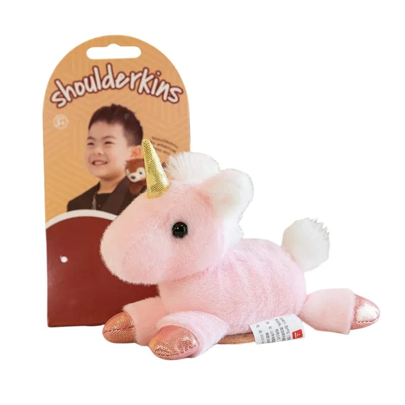 Pavoco Plüschtiere Einhorn Niedliches Kuscheltier für Kinder magnetisch tragbar Geschenkidee