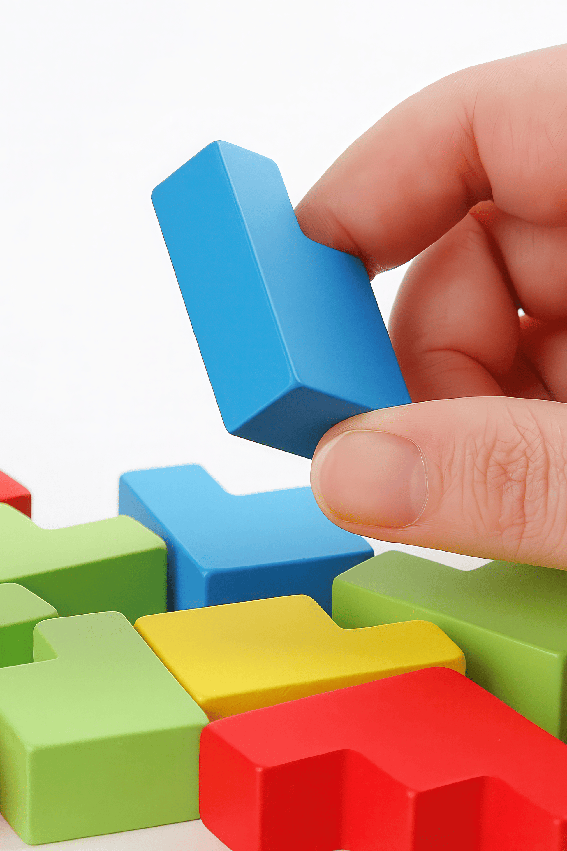 Pavoco Puzzle Tetris | kreatives 3D Puzzle für Kinder lehrreich