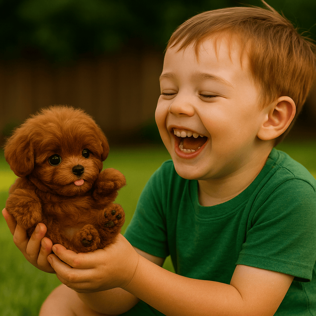 Pavoco Roboterspielzeug Lebensechter Roboterhund für Kinder interaktiv spielend unterhaltsam