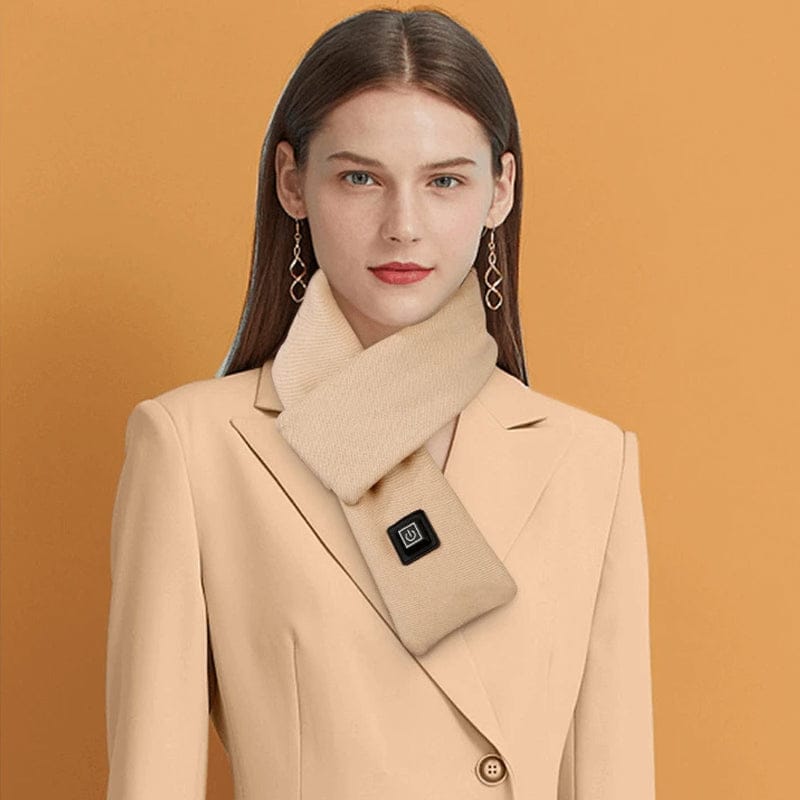 Pavoco Schals Beheizbarer Schal weich wasserabweisend anpassbare Wärme