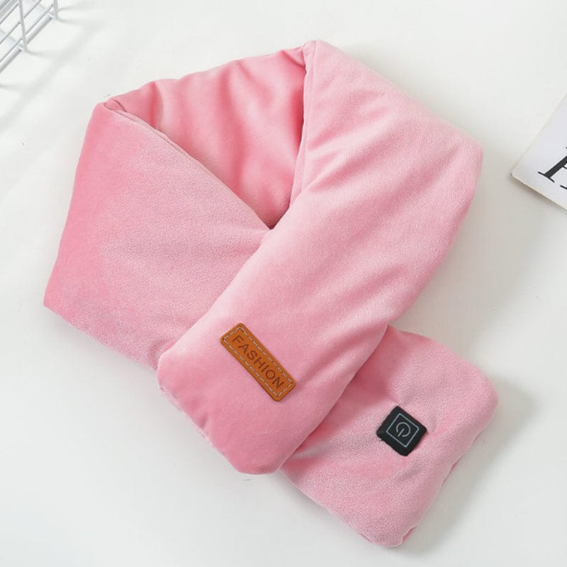 Pavoco Schals rosa Beheizbarer Schal weich wasserabweisend anpassbare Wärme