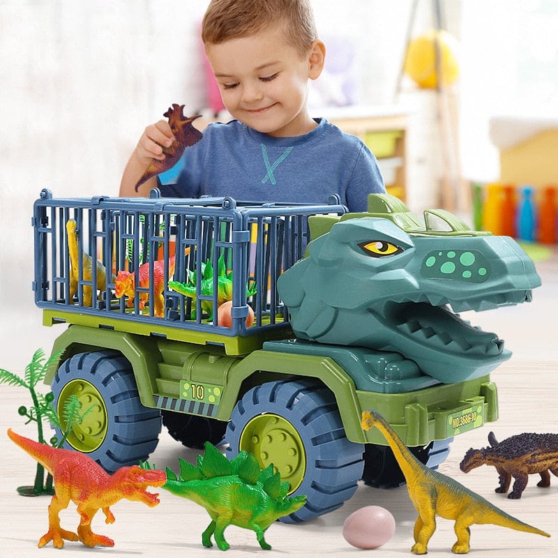 Pavoco Spielsets Default Farbenfrohes Dinosaurier Spielzeugset für Kinder interaktiv aus Kunststoff kreativ