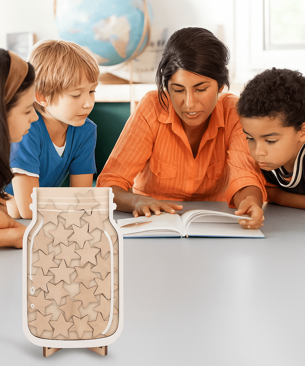 Pavoco Spielzeug & Spiele Zoey | innovatives Belohnungsglas für Kinder bunt